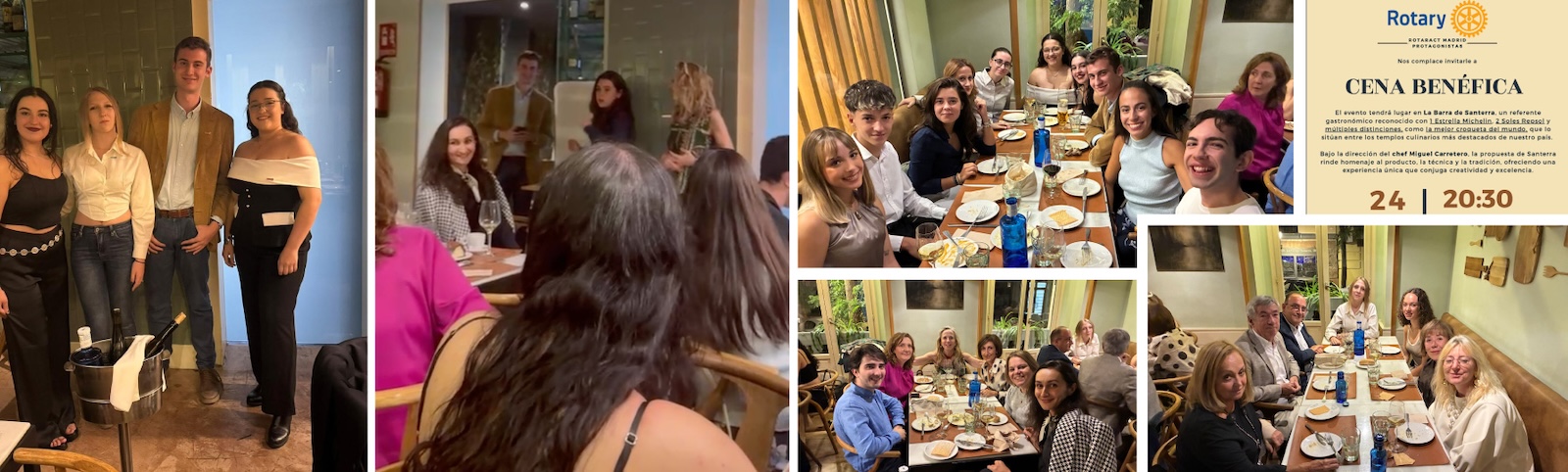 Cena benéfica BELO